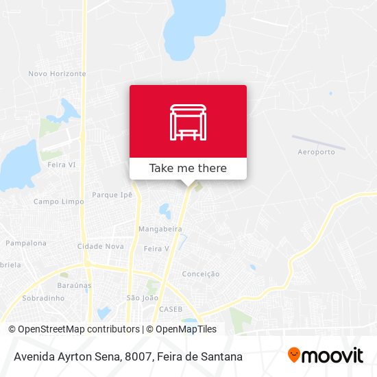 Mapa Avenida Ayrton Sena, 8007