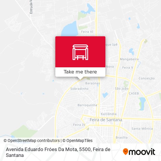 Avenida Eduardo Fróes Da Mota, 5500 map