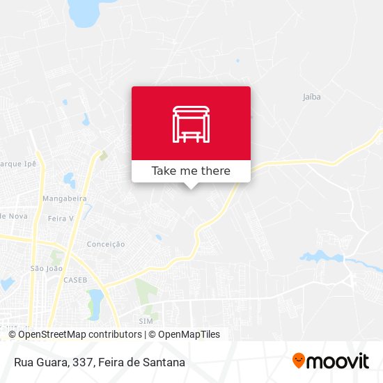 Mapa Rua Guara, 337