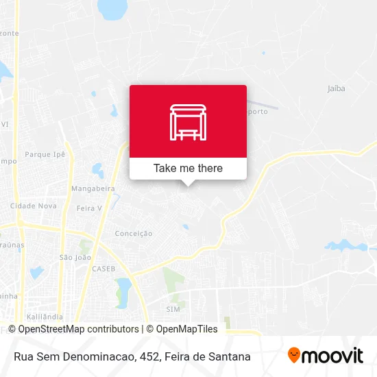 Rua Sem Denominacao, 452 map