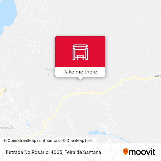 Estrada Do Rosário, 4065 map