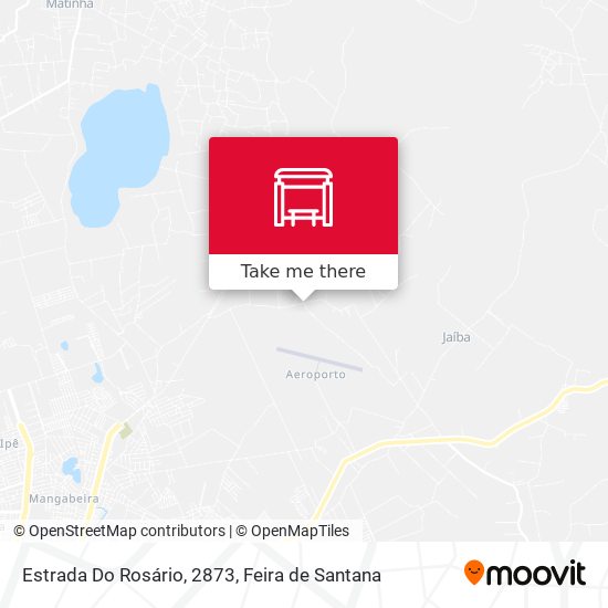 Estrada Do Rosário, 2873 map