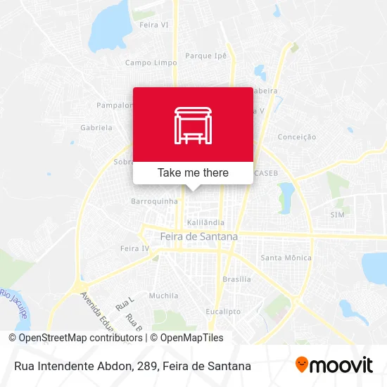 Rua Intendente Abdon, 289 map