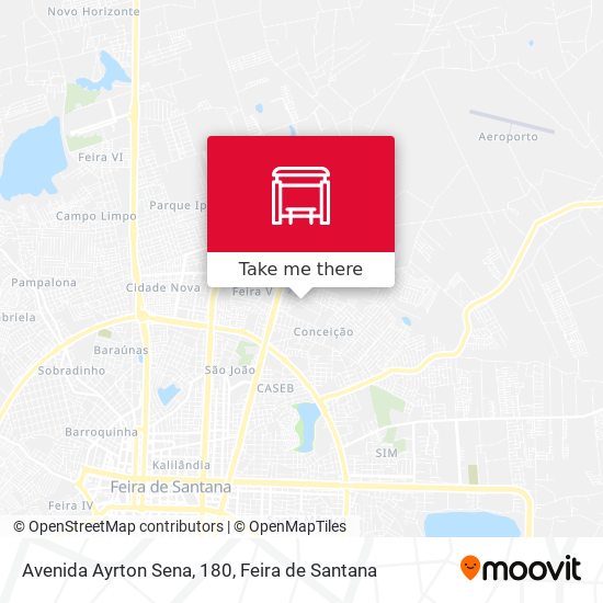 Mapa Avenida Ayrton Sena, 180