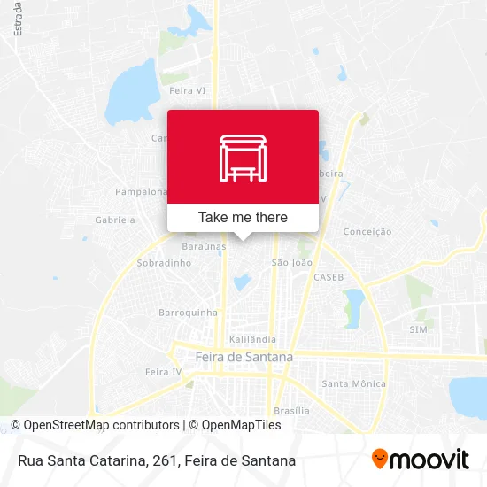 Rua Santa Catarina, 261 map