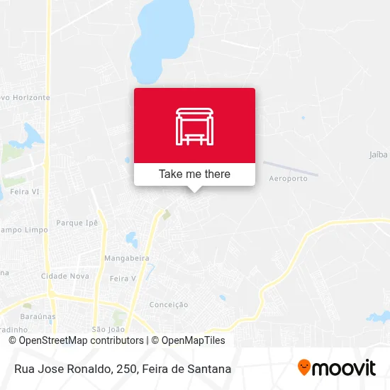 Rua Jose Ronaldo, 250 map