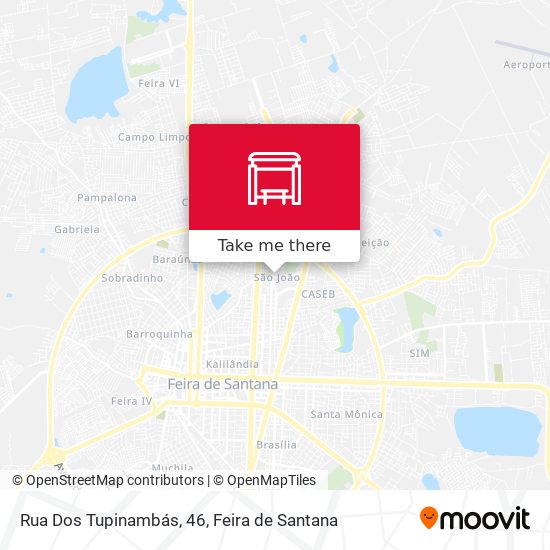 Rua Dos Tupinambás, 46 map