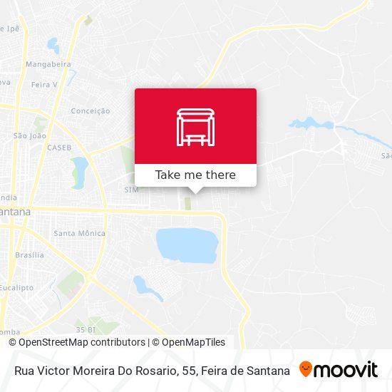 Rua Victor Moreira Do Rosario, 55 map