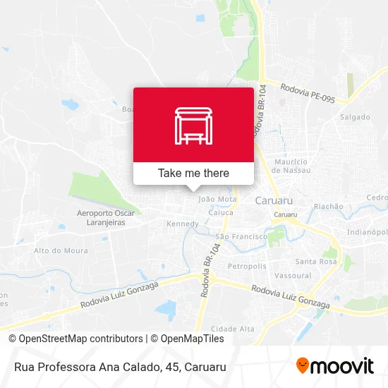 Rua Professora Ana Calado, 45 map