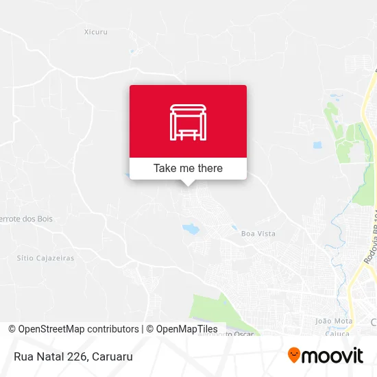 Rua Natal 226 map