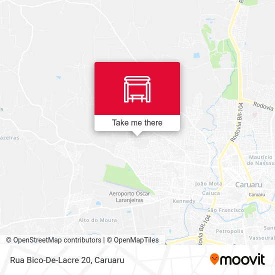 Rua Bico-De-Lacre 20 map