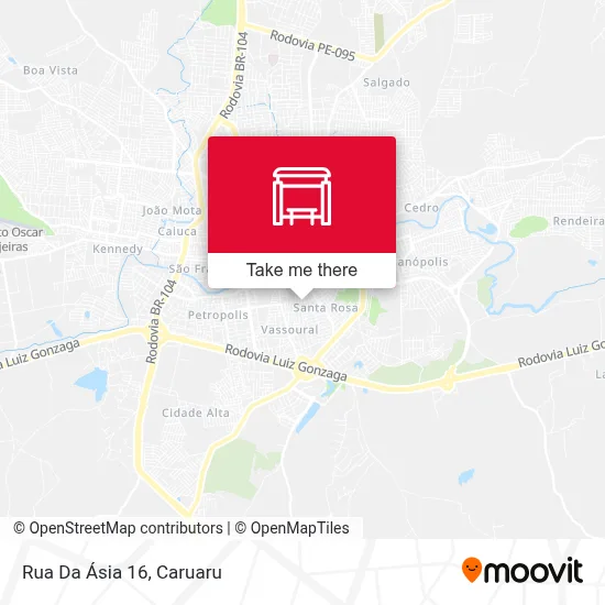 Rua Da Ásia 16 map