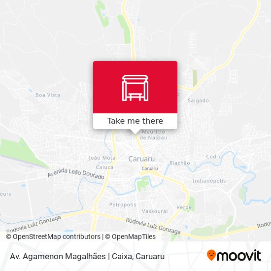 Av. Agamenon Magalhães | Caixa map