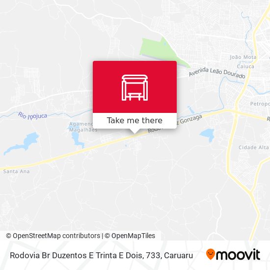 Rodovia Br Duzentos E Trinta E Dois, 733 map