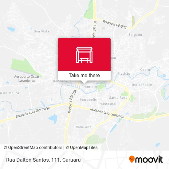 Rua Dalton Santos, 111 map
