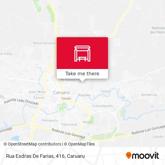 Rua Esdras De Farias, 416 map