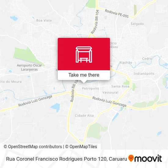 Rua Coronel Francisco Rodrigues Porto 120 map