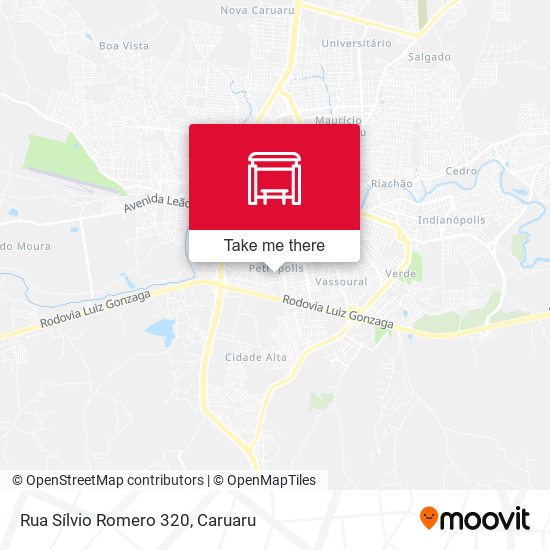 Mapa Rua Sílvio Romero 320