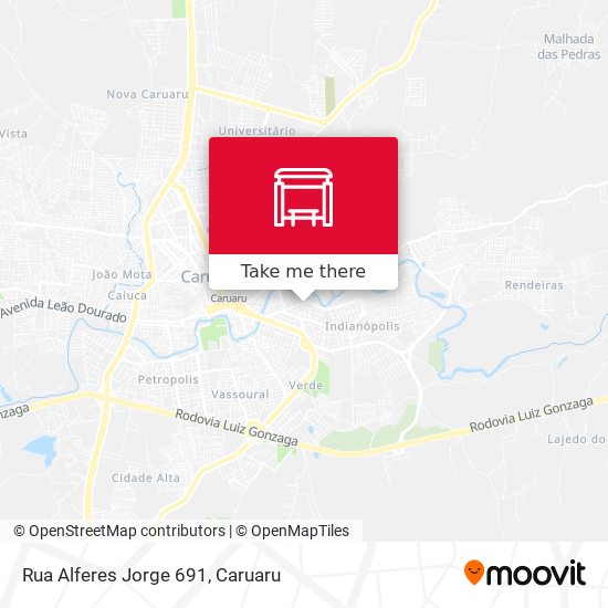 Rua Alferes Jorge 691 map