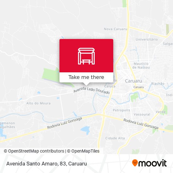 Avenida Santo Amaro, 83 map