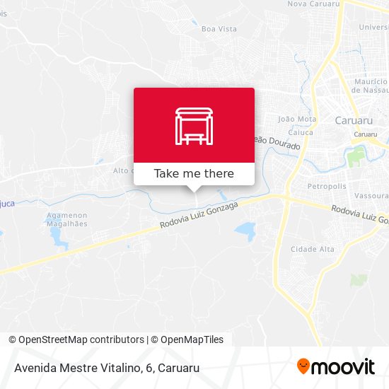 Avenida Mestre Vitalino, 6 map
