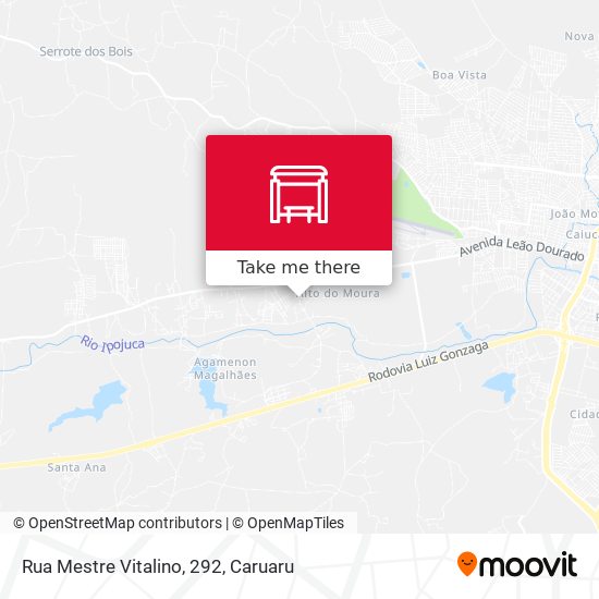 Rua Mestre Vitalino, 292 map