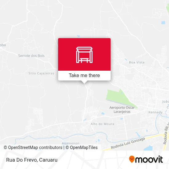 Rua Do Frevo map