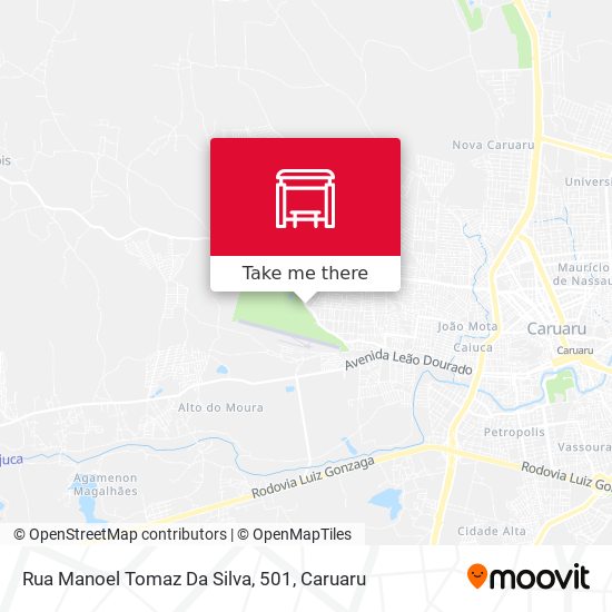 Mapa Rua Manoel Tomaz Da Silva, 501