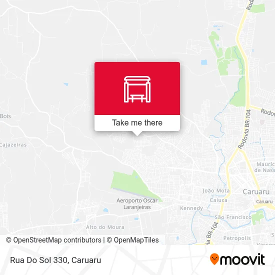 Rua Do Sol 330 map