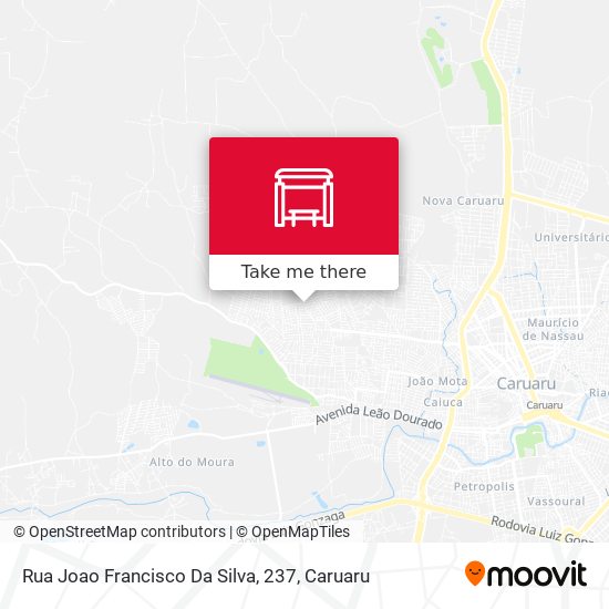 Mapa Rua Joao Francisco Da Silva, 237