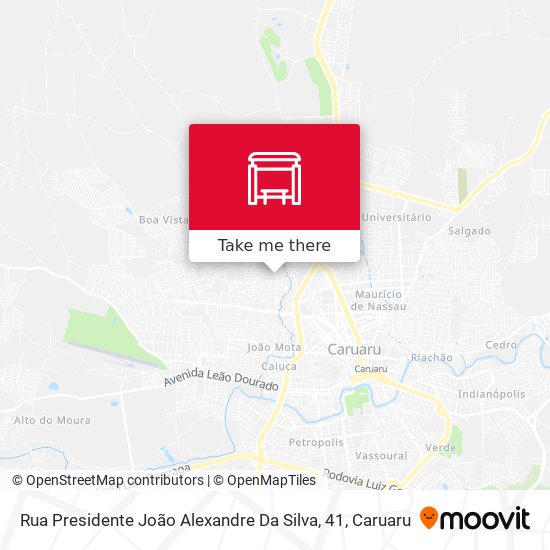 Rua Presidente João Alexandre Da Silva, 41 map