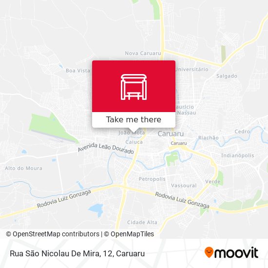 Rua São Nicolau De Mira, 12 map