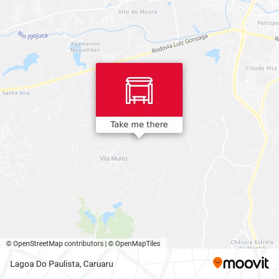 Lagoa Do Paulista map