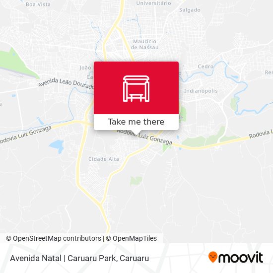 Avenida Natal | Caruaru Park map