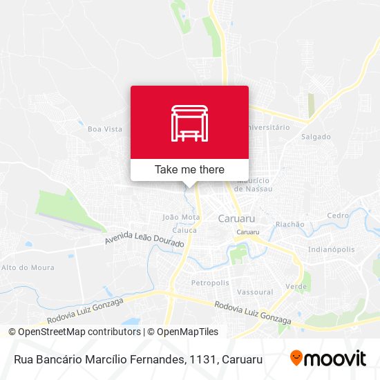 Rua Bancário Marcílio Fernandes, 1131 map