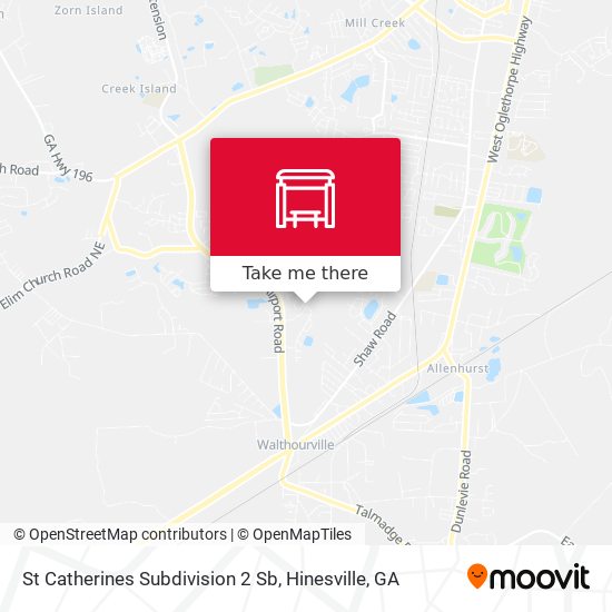 Mapa de St Catherines Subdivision 2 Sb
