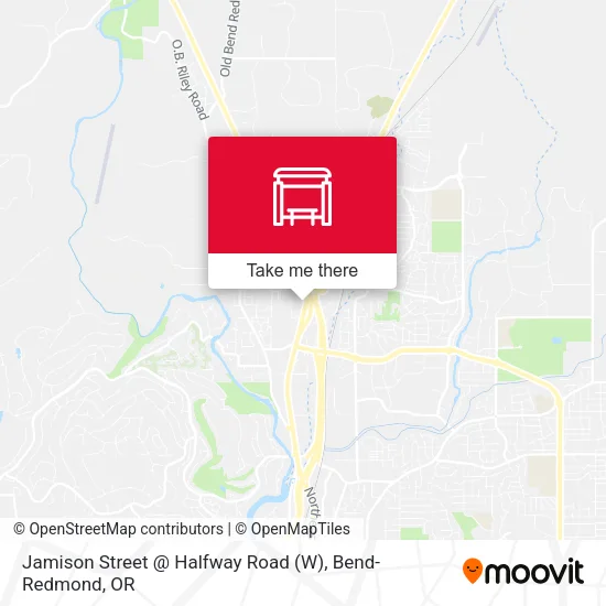 Mapa de Jamison Street @ Halfway Road (W)