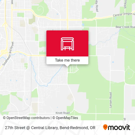 27th Street @ Central Library map