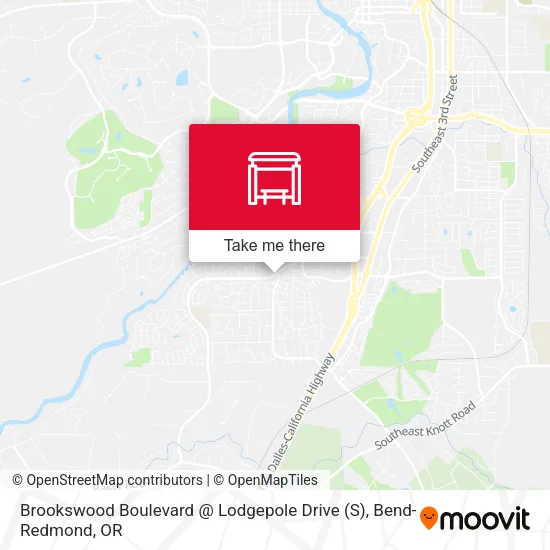 Mapa de Brookswood Boulevard @ Lodgepole Drive (S)