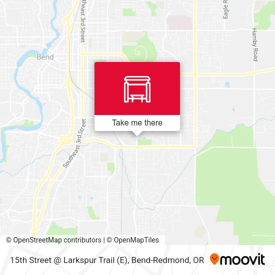 Mapa de 15th Street @ Larkspur Trail (E)