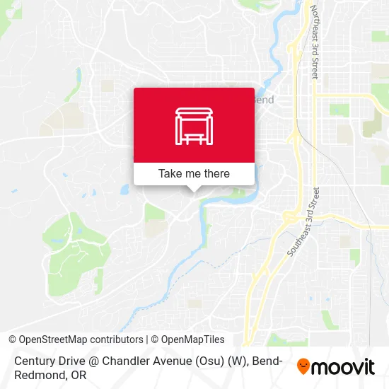 Century Drive @ Chandler Avenue (Osu) (W) map
