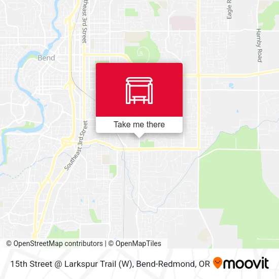 Mapa de 15th Street @ Larkspur Trail (W)