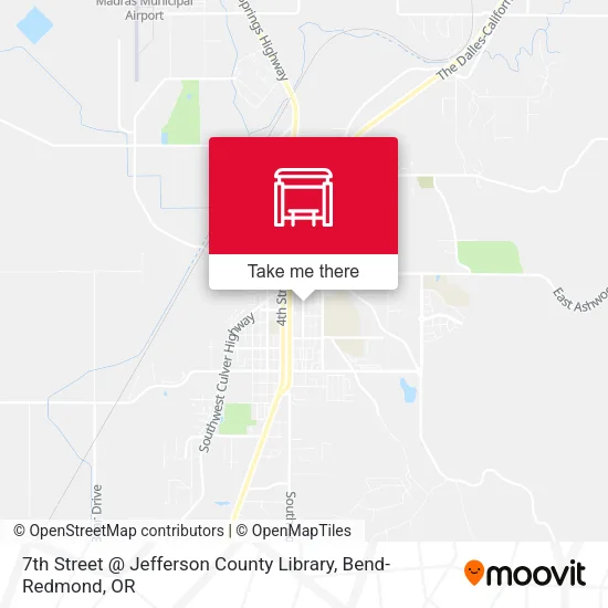 Mapa de 7th Street @ Jefferson County Library