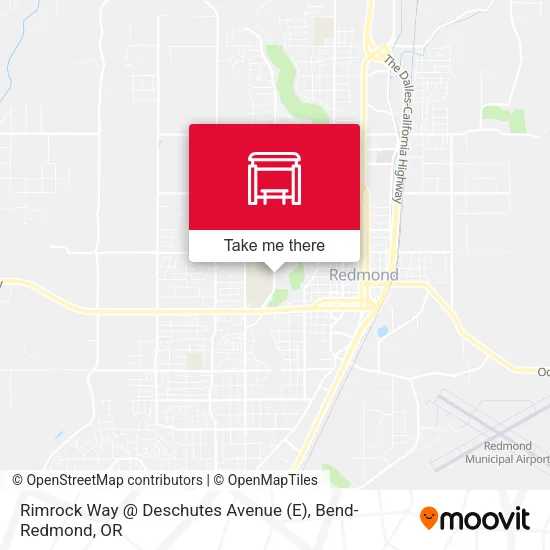 Mapa de Rimrock Way @ Deschutes Avenue (E)