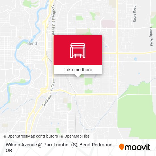 Wilson Avenue @ Parr Lumber (S) map