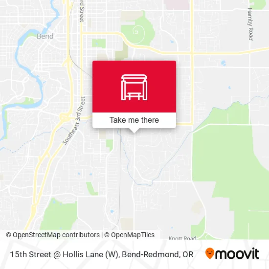 Mapa de 15th Street @ Hollis Lane (W)