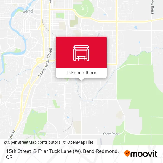Mapa de 15th Street @ Friar Tuck Lane (W)