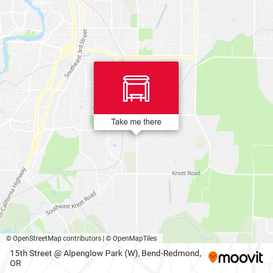 Mapa de 15th Street @ Alpenglow Park (W)