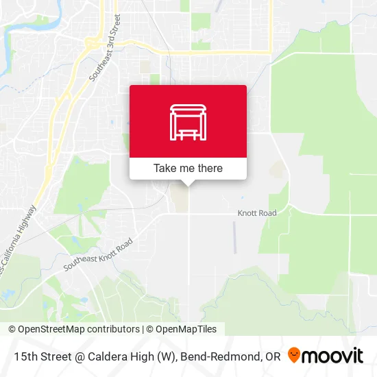 Mapa de 15th Street @ Caldera High (W)