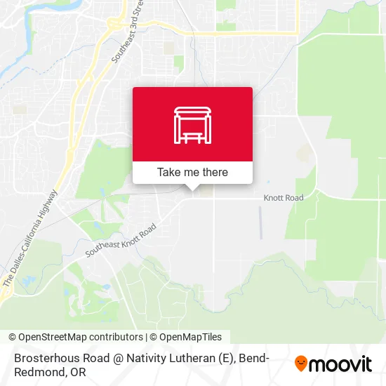 Mapa de Brosterhous Road @ Nativity Lutheran (E)